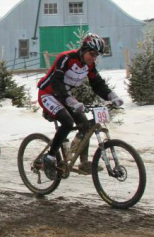 Jeff Sampson  is a Member of the Elmira Woolwich Waterloo and Guelph based Kate's Kause Cycling Team 